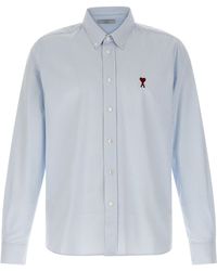 Ami Paris - Cotton Blouse - Lyst