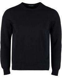 Drumohr - Cotton Crew-Neck Sweater Sweatshirts - Lyst