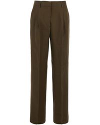 Pinko - Pants With Belt Loops And Pleats - Lyst