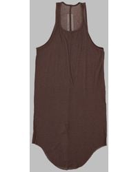 Rick Owens - Tank Top "Basic Rib" - Lyst