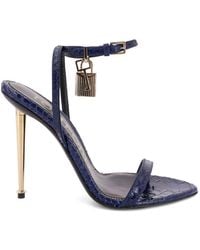 Tom Ford - Sandales En Cuir À Talon - Lyst