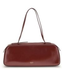 KHAITE - Simona Shoulder Bag Oxblood - Lyst
