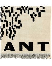 Isabel Marant - Embroidered Terry Fabric Soverato Beach Towel - Lyst