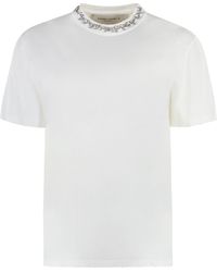 Golden Goose - Crystal-Detail T-Shirt - Lyst