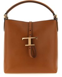 Tod's - 'T Timeless' Mini Bucket Bag - Lyst