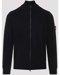 Stone Island - Virgin Wool Sweater - Lyst