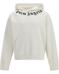 Palm Angels - Neck Logo Hoodie - Lyst
