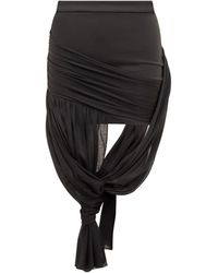 JW Anderson - Skirt With Braided Design - Lyst