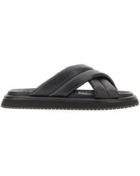 Dolce & Gabbana - Nappa Effect Fabric Sandal - Lyst