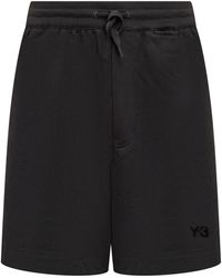 Y-3 - Y-3 Shorts With Logo - Lyst