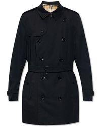 Burberry - Cotton Trench Coat, - Lyst