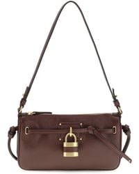 Chloé - Bordeaux Calf Leather Bos Taurus Shoulder Bag - Lyst