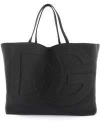 Dolce & Gabbana - Dg Logo Large Tote Bag - Lyst
