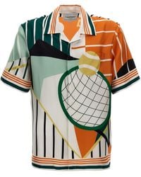 Casablancabrand - Court Abstrait Shirt - Lyst