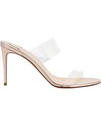Christian Louboutin - Calfskin Stiletto Heel Sandals - Lyst