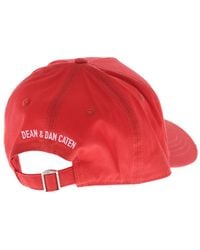 DSquared² - Embroidered Logo Baseball Cap Accessories Beanies & Hats - Lyst