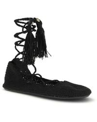 Alanui - Ballerinas The Sound Of Sea Recycled Polyester Sandal - Lyst