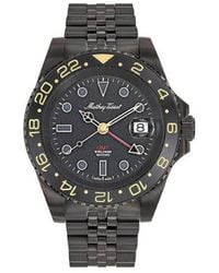 Mathey-Tissot - Mathey Tissot Stainless Steel Gmt Quartz Watch - Lyst