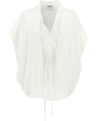 Brunello Cucinelli - Layered Cardigan - Lyst