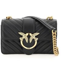 pinko mini love bag icon v quilt