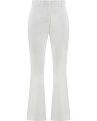 PT Torino - Trousers Stretch Cotton Skinny - Lyst