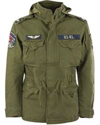 Polo Ralph Lauren - Iconic Military Jacket With Patch - Lyst