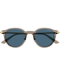 Montblanc - Mb0362 Logo Sunglasses Accessories - Lyst