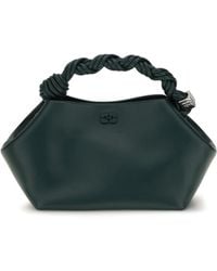 Ganni - Small Bou Leather Handbag Recycled Shoulder Bags - Lyst