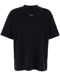 Drole de Monsieur - Le T-Shirt Slogan Classique T-Shirt With Slogan Print On The Front - Lyst