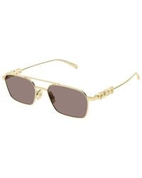 Gucci - Sunglasses Square Full Rim, Frame And With Gg Pattern Lens Gg1804S002 - Lyst