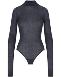 Nensi Dojaka - Semi-Transparent Bodysuit - Lyst