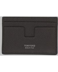 Tom Ford - Card Holder Fiore Leather Wallets & Purses - Lyst