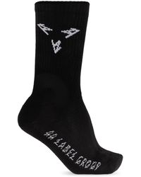 44 Label Group - Cotton Socks With Logo - Lyst