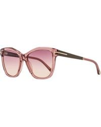 Tom Ford - Lucia Sunglasses Tf1087 72Z 54Mm Ft1087 Plastic (Acetate) - Lyst