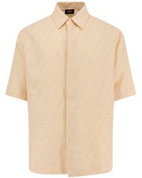 Fendi - Ff Jacquard Shirt - Lyst