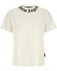 Palm Angels - 'Neck Logo' T-Shirt - Lyst