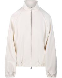 Max Mara - Wool And Cotton Jacket - Lyst
