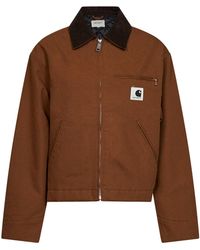 Carhartt - Tobacco Og Detroit Jacket (Winter) Jacket - Lyst
