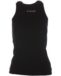 Pinko - Logo Tank Top - Lyst