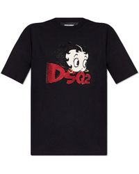 DSquared² - Cotton T-shirt, - Lyst