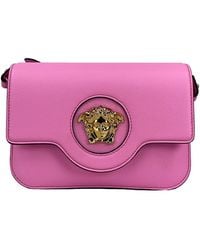 Versace - La Medusa Leather Shoulder Crossbody Bag Purse - Lyst