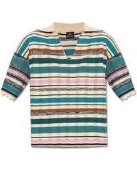 Paul Smith - Striped Pattern Polo, ' - Lyst