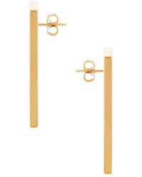 Versace - 90S Logo Earrings Accessories Jewelry - Lyst