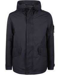 Stone Island - Concealed Fitted Jacket - Lyst