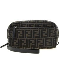 Fendi - Ff Zucca Jacquard Travel Wallet - Lyst