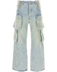 Purple Brand - Denim P018 Relaxed Double Cargo Jeans - Lyst
