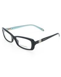 Tiffany & Co. - Eyeglasses Rectangle Full Rim, Frame And Clear Demo Lenses Lens Tf2070-B8001 Sunglasses - Lyst