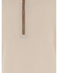 Kiton - Cashmere Sweater With High Neck - Lyst