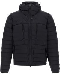 Stone Island - Quilted Hood Jacket - Lyst