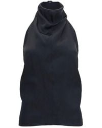 KHAITE - Black Acetate Shirt - Lyst
